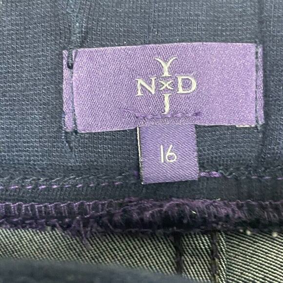 NYDJ Style 38887ps2058 Legging Pull On Pants Size 16 Denim Stretch - Picture 4 of 8